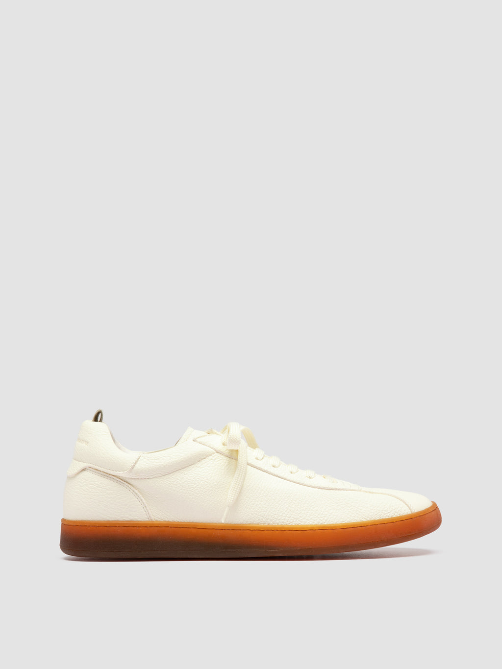 GINNASIO 001 - White Leather Sneakers - image 1,side view