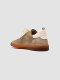 GINNASIO 001 - Brown Leather and Suede Sneakers - thumb image 4,side view