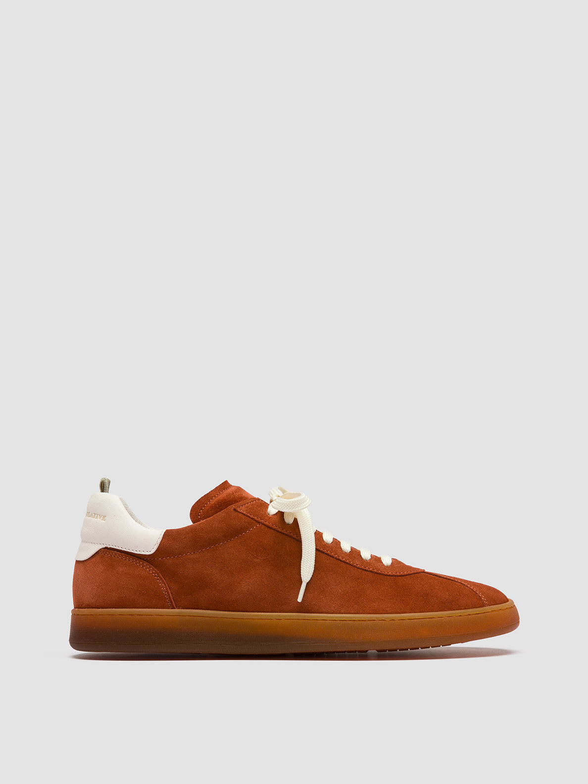 OFFICINE CREATIVE - Men's red suede sneakers