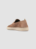 HERBIE 001 - Brown Suede Penny Loafers - thumb image 4,side view