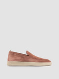 HERBIE 011 - Brown Suede Penny Loafers - thumb image 1,side view