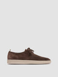 HERBIE 012 - Brown Suede Derby Shoes - thumb image 1,side view