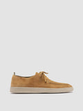 HERBIE 012 - Camel Suede Derby Shoes - thumb image 1,side view