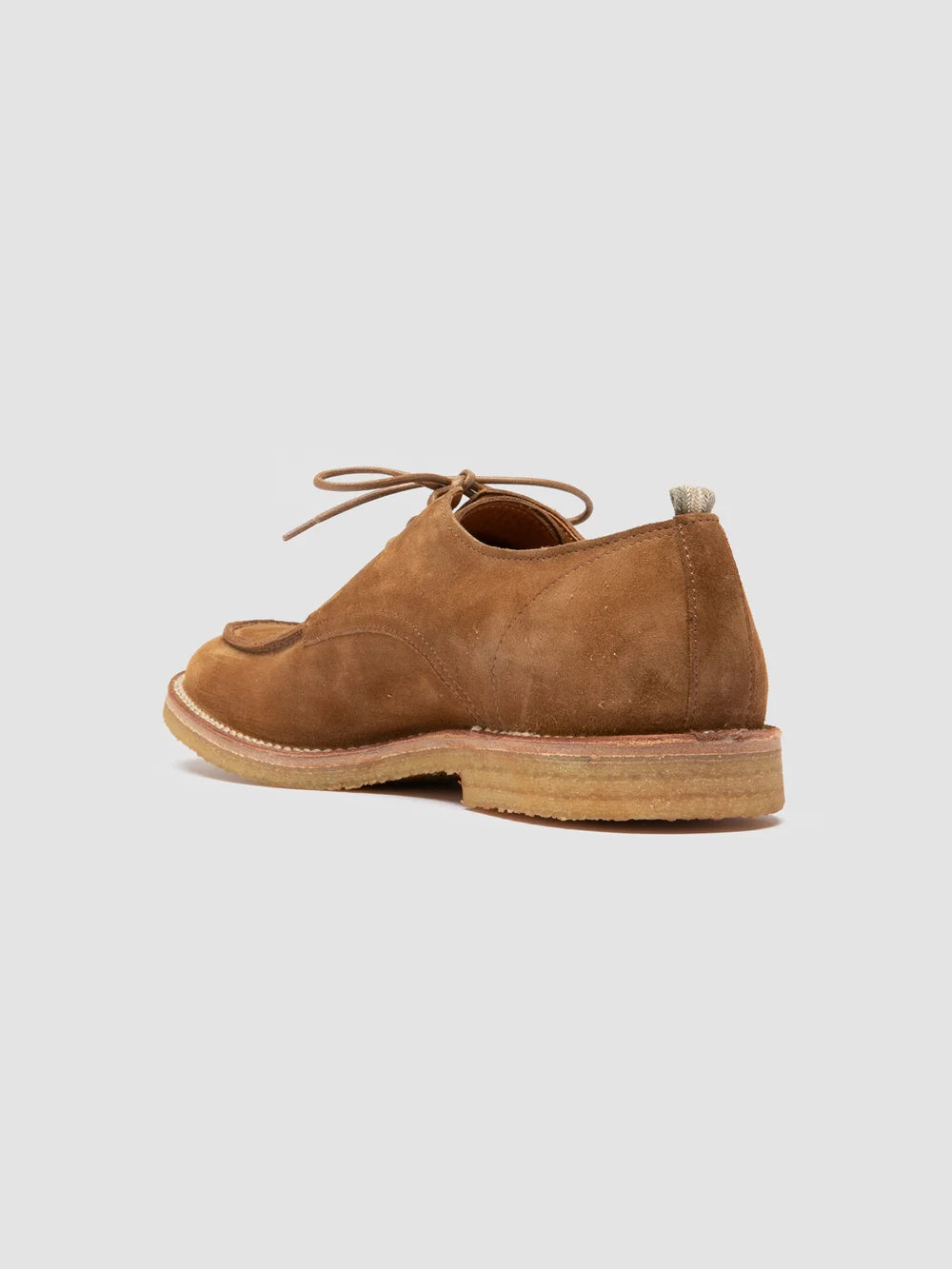 HISTORY 001 - Brown Suede Derby Shoes - image 4,side view