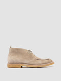 HISTORY 002 - Beige Suede Chukka Boots - thumb image 1,side view