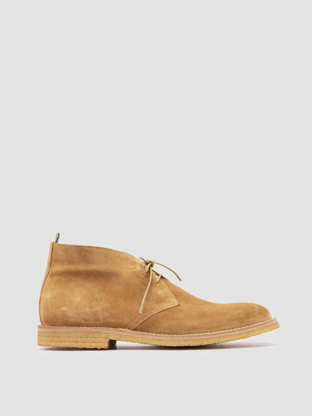 HISTORY 003 - Camel Suede Chukka Boots - image 1,side view