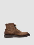 HOPKINS FLEXI 203 - Taupe Suede Lace-up Boots - thumb image 1,side view