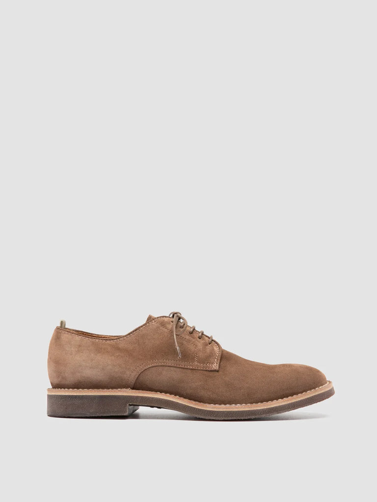HOPKINS SD FLEXI 001 - Brown Suede Derby Shoes