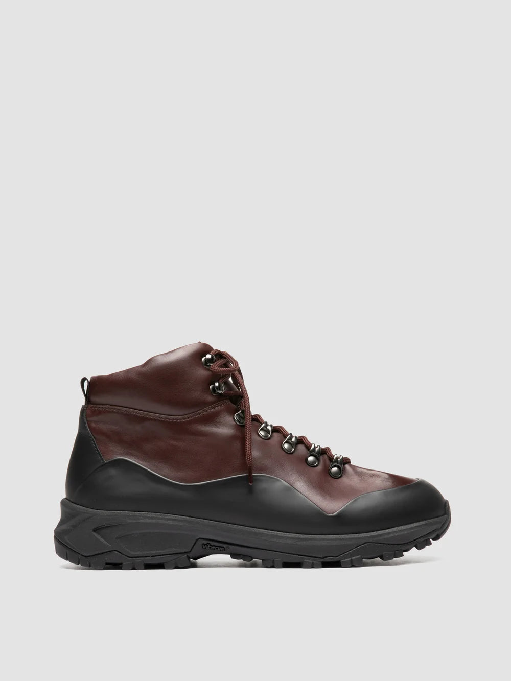 ITINERE 002 - Brown Leather Lace Up Boots - image 1,side view