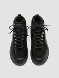 ITINERE 002 - Black Leather Lace Up Boots - thumb image 2,side view