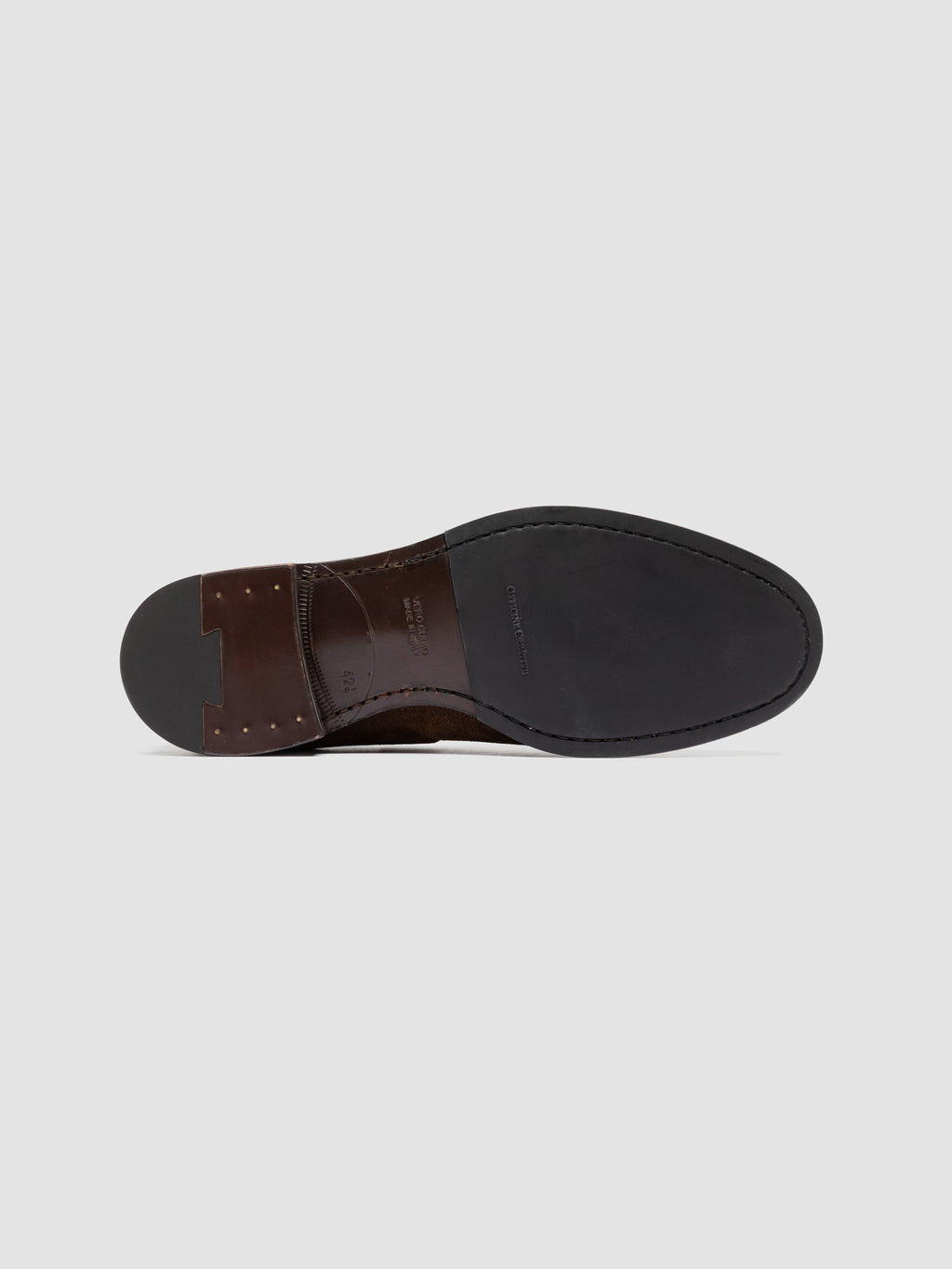 IVIES 002 - Braune Loafer aus Wildleder mit Quaste - image 5,side view