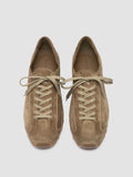 JARRED 001 - Taupe Suede Low-Top Sneakers - thumb image 2,side view