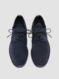 JOSHPER 010 - Blaue Derbyschuhe aus Wildleder - thumb image 2,side view