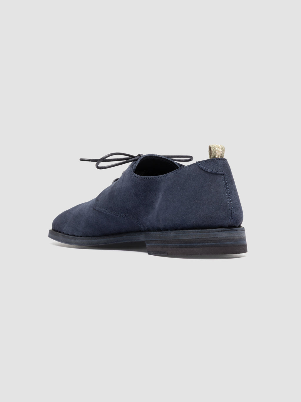 JOSHPER 010 - Blaue Derbyschuhe aus Wildleder - image 4,side view