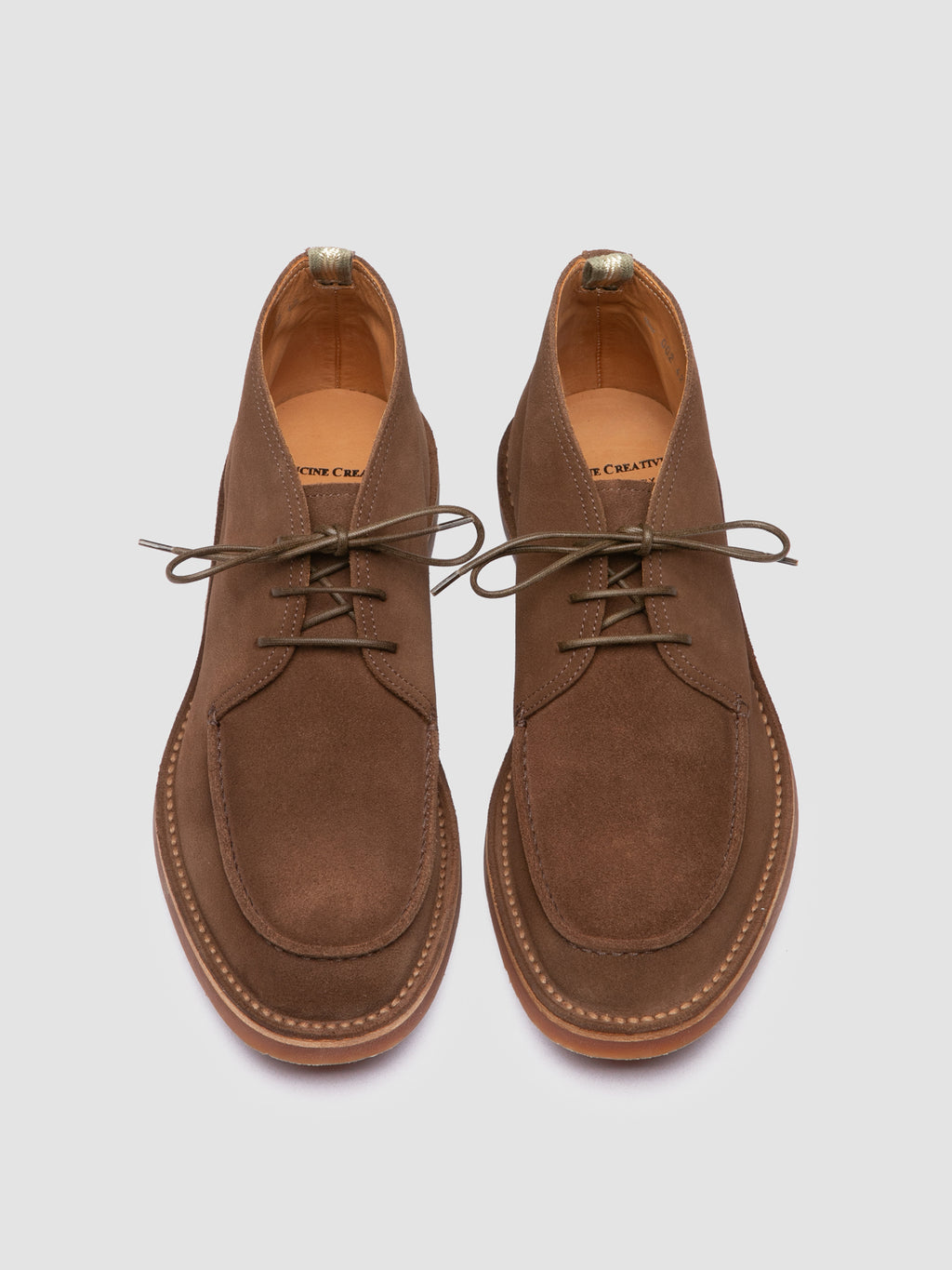 KENT 002 - Brown Suede Chukka Boots - image 2,side view