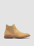 KENT 005 - Beige Suede Chelsea Boots - thumb image 1,side view