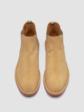 KENT 005 - Beige Suede Chelsea Boots - thumb image 2,side view