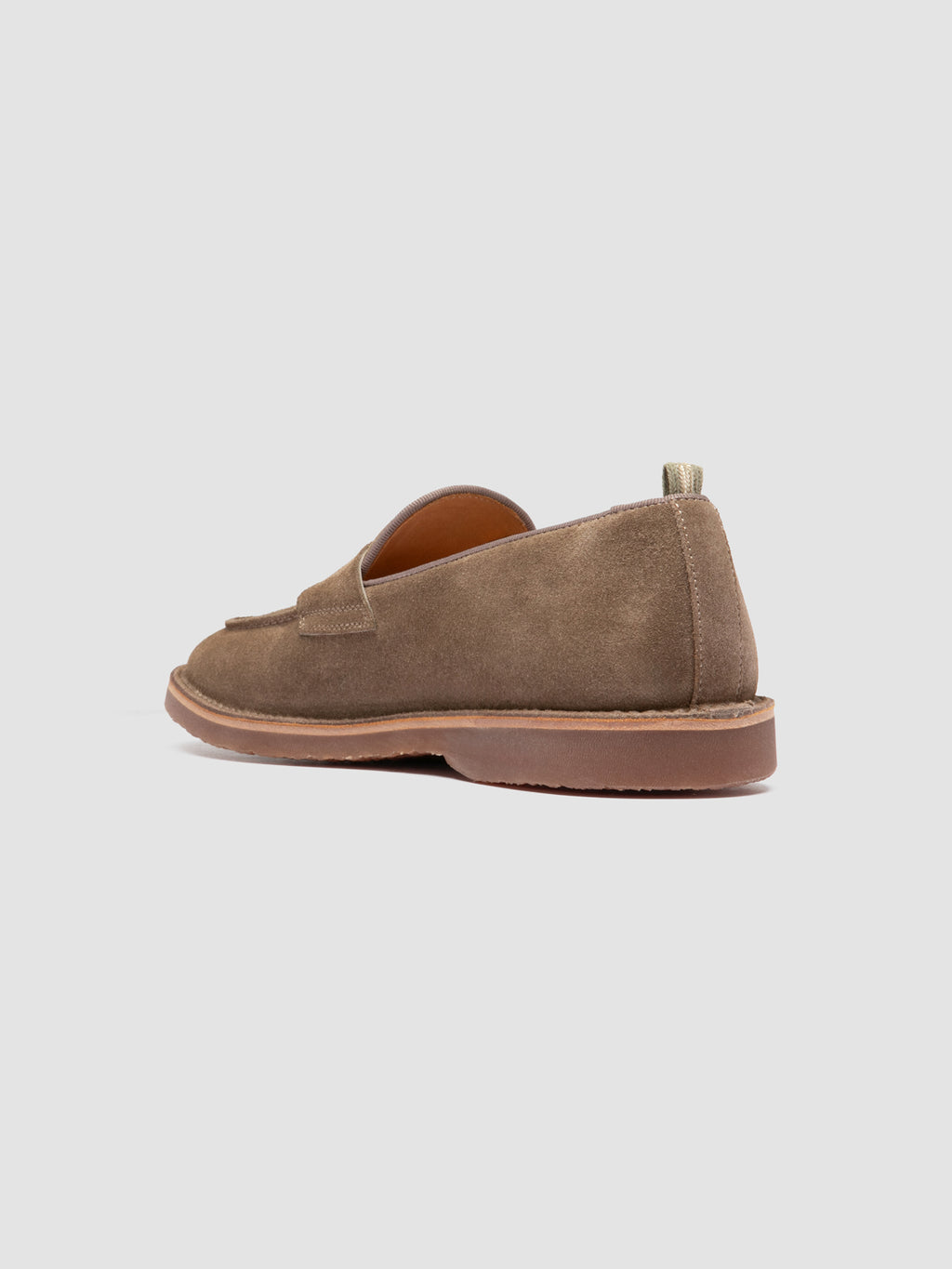 KENT 008 - Light Brown Penny Loafers - image 4,side view
