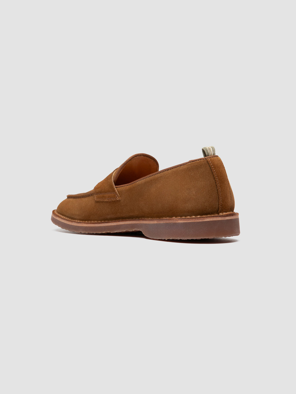 KENT 008 - Brown Suede Loafers - image 4,side view