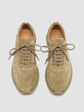 LEGEND 001 - braune Low Top Sneaker aus Wildleder - thumb image 2,side view