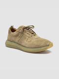 LEGEND 001 - braune Low Top Sneaker aus Wildleder - thumb image 3,side view