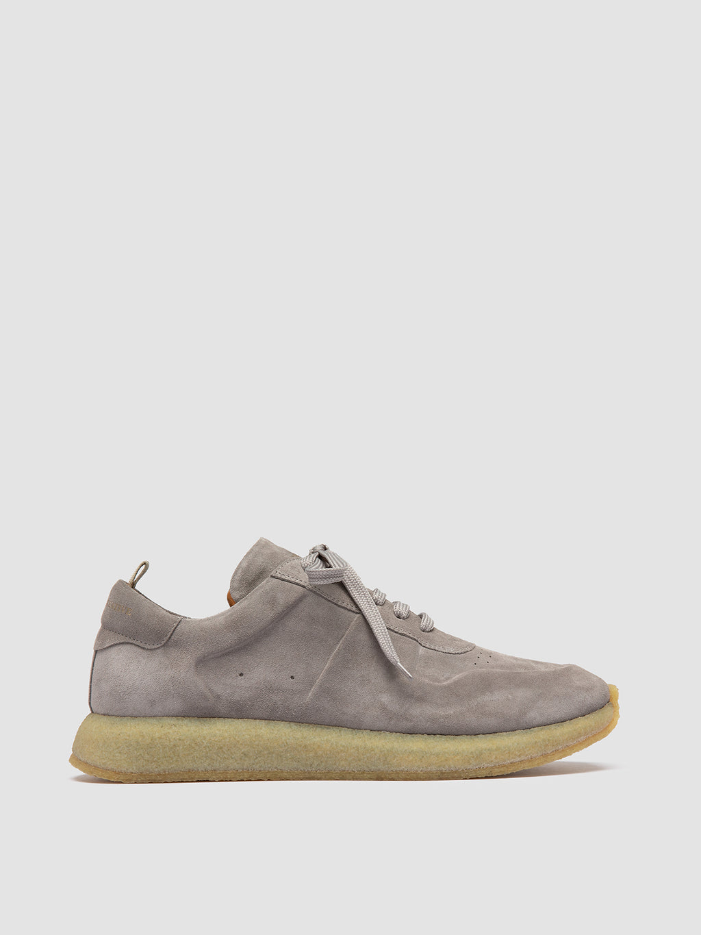 LEGEND 001 - Grey Suede Sneakers - image 1,side view