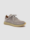 LEGEND 001 - Grey Suede Sneakers - thumb image 3,side view