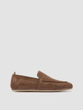 LINE 001 - Penny-Loafer aus graubraunem Wildleder - thumb image 1,side view