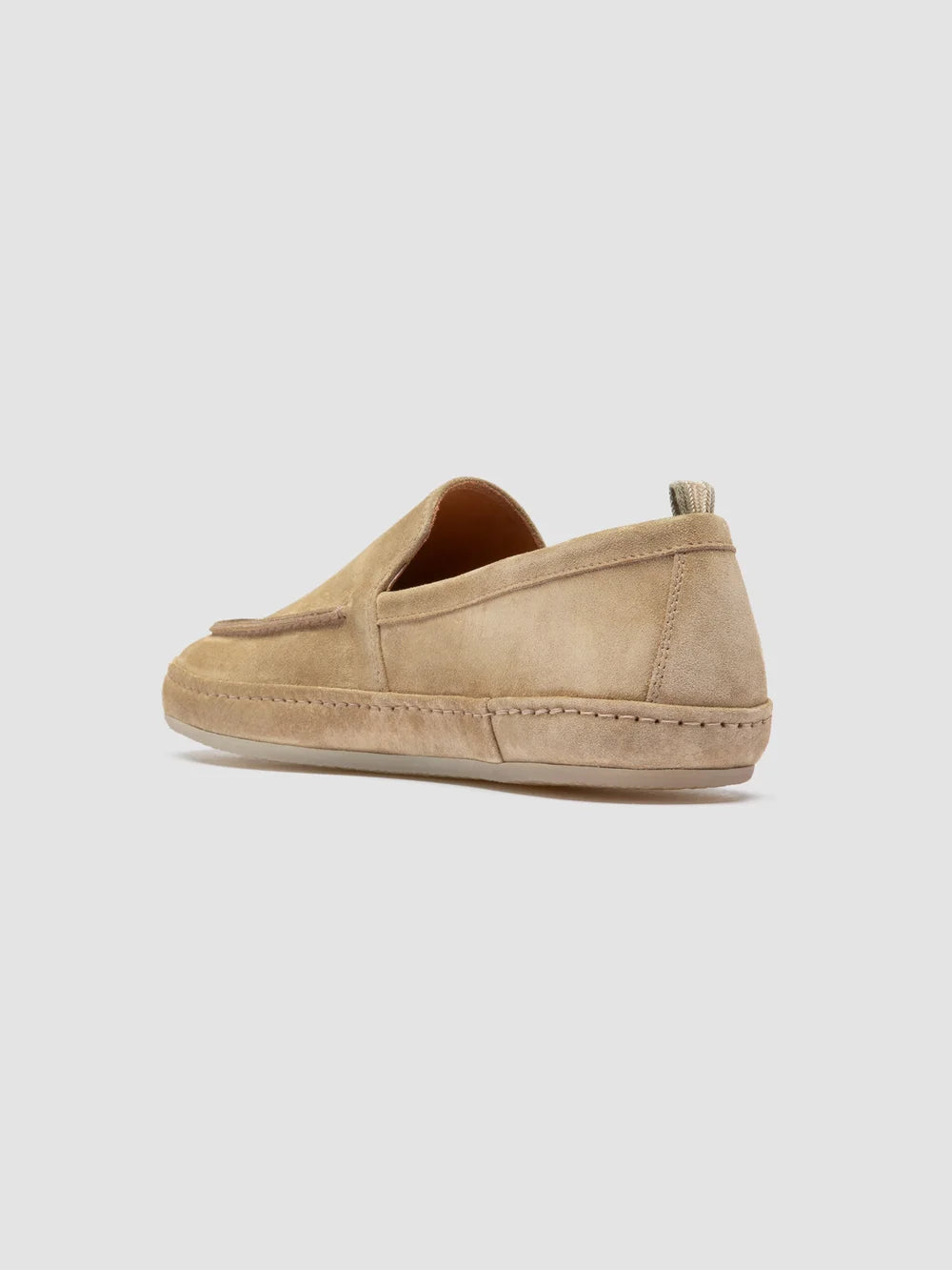 LINE 001 - Brown Suede Penny Loafers - image 4,side view