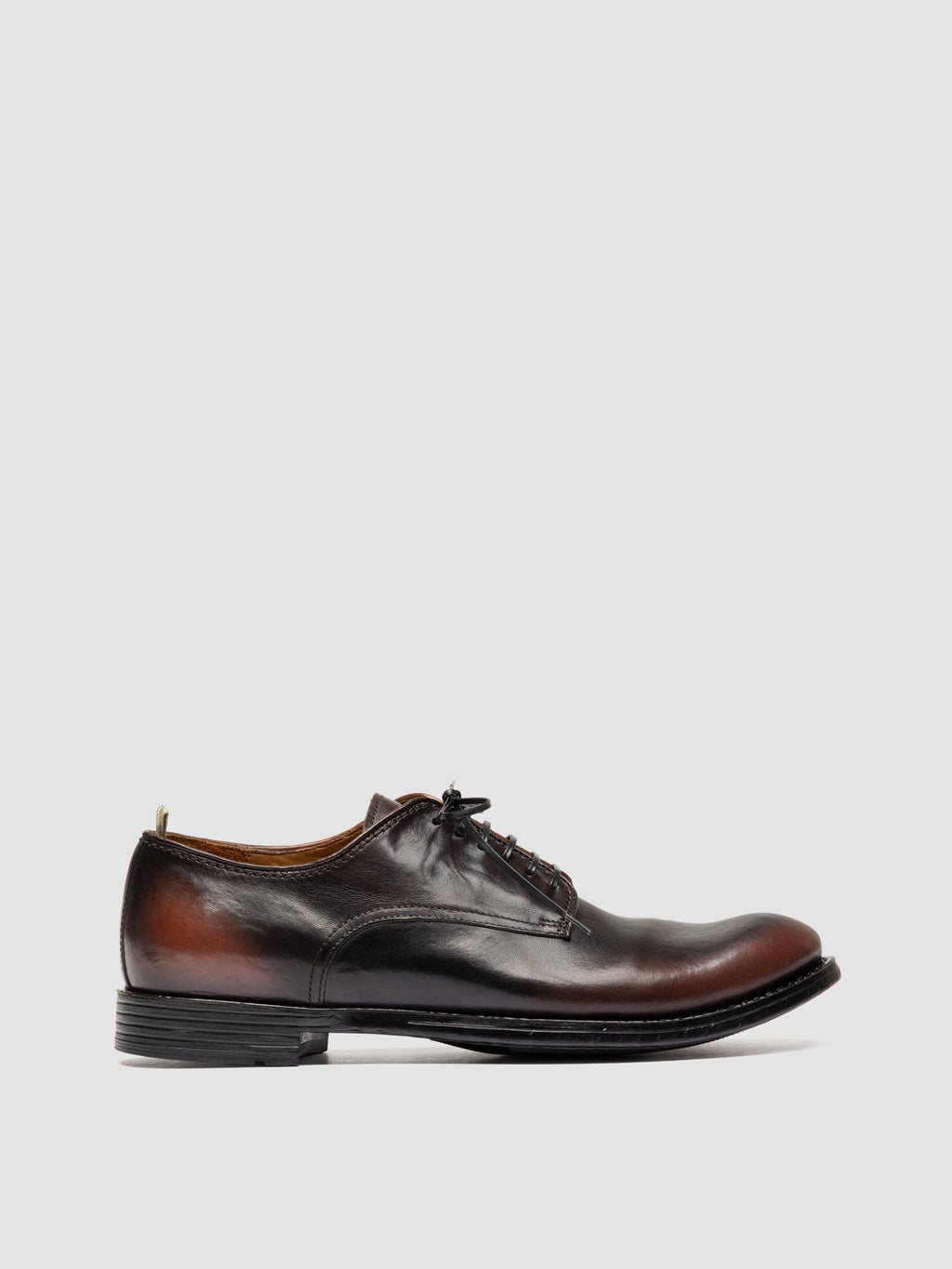 MAVIC 001 - Braune Derby-Schuhe aus Leder - image 1,side view