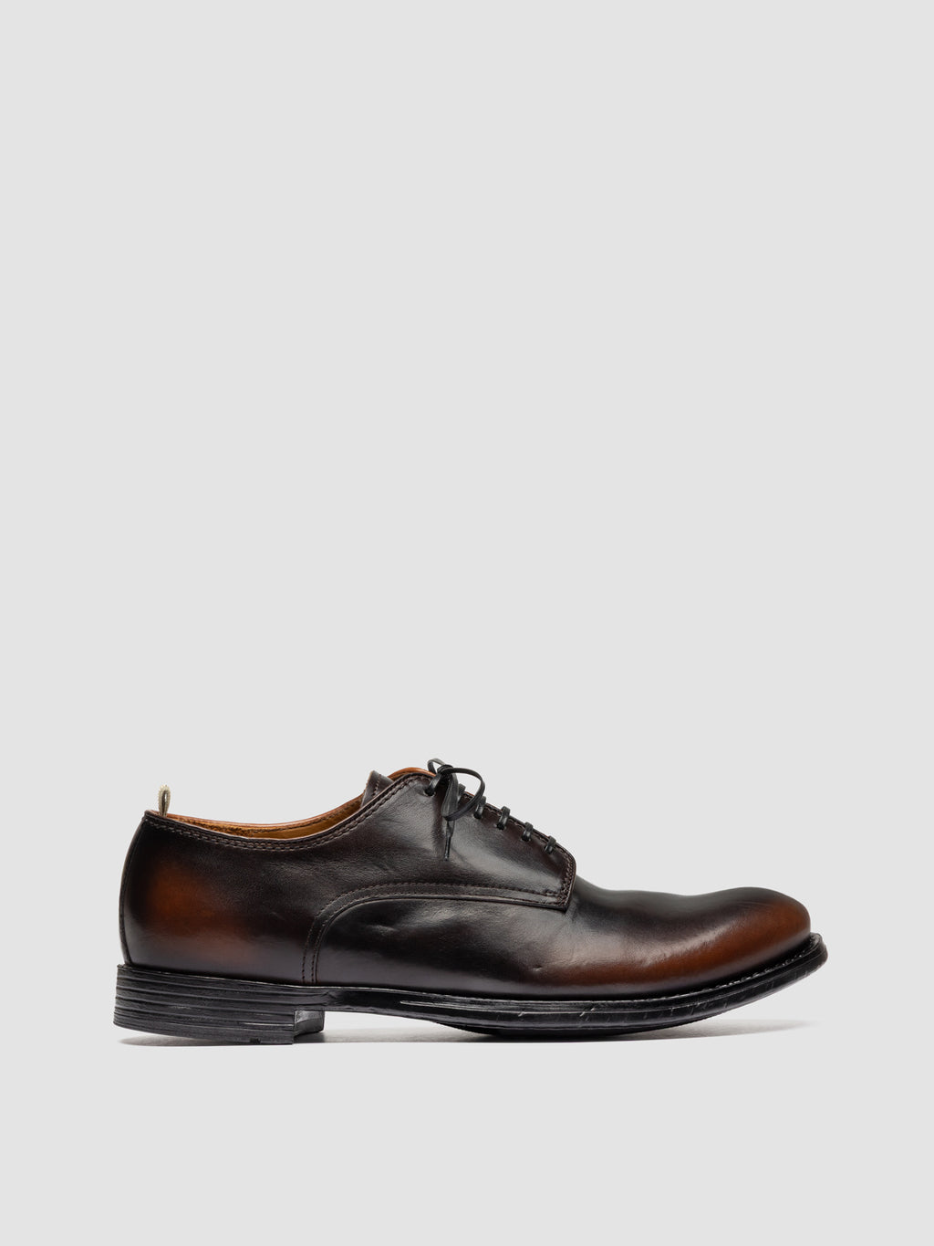 MAVIC 001 - Brown Leather Derby Shoes - image 1,side view