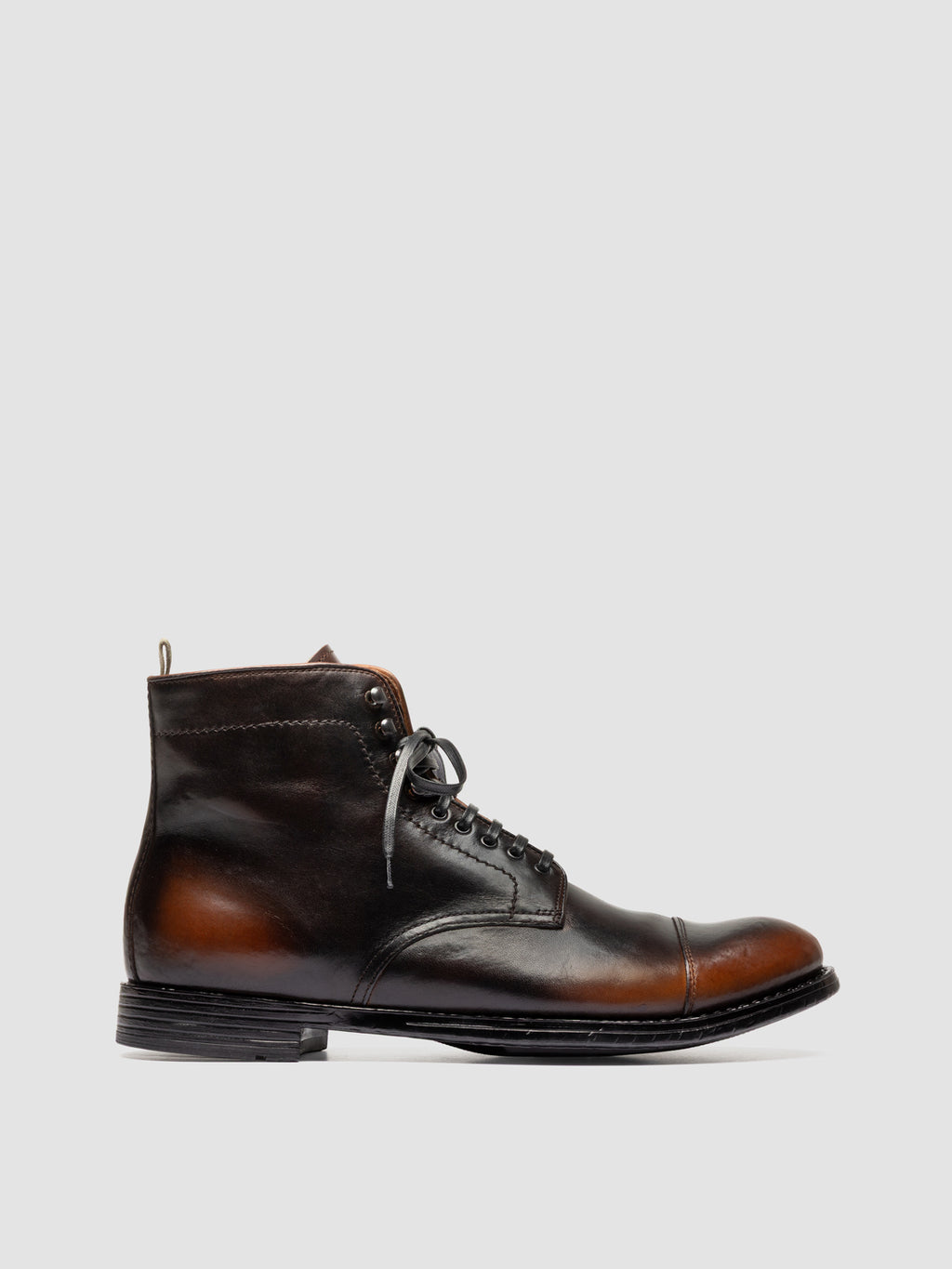 MAVIC 006 - Braune Schnürstiefel aus Leder - image 1,side view