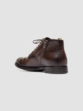 MAVIC 072 - Brown Leather Lace Up Boots - thumb image 4,side view