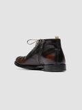 MAVIC 072 - Brown Leather Lace Up Boots - thumb image 4,side view