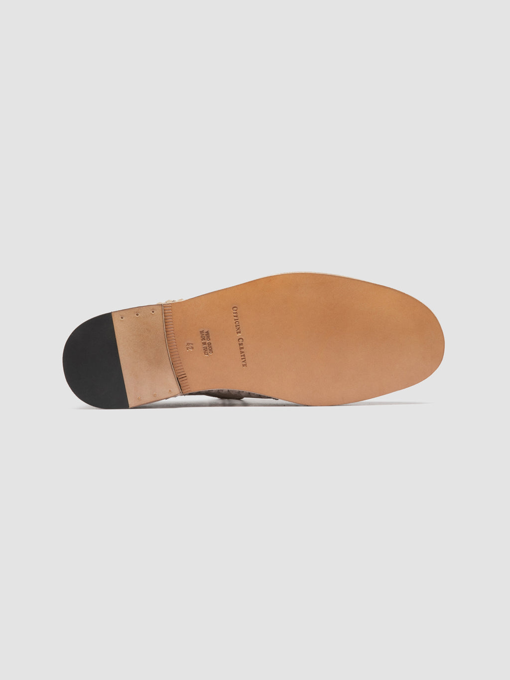 MILES 001 - Beige Suede Derby Shoes - image 5,side view