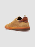 MILITIA 002 - Beige Sneaker aus Wildleder und Leder - thumb image 4,side view