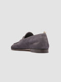 OLIVER 001 - Blue Suede Venetian Loafers - thumb image 4,side view