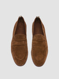 OLIVER 001 - Brown Suede Venetian Loafers - thumb image 2,side view