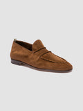 OLIVER 001 - Brown Suede Venetian Loafers - thumb image 3,side view