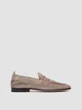 OLIVER 001 - Grey Suede Venetian Loafers - thumb image 1,side view