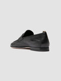 OLIVER 011 - Black Leather Penny Loafers - thumb image 4,side view