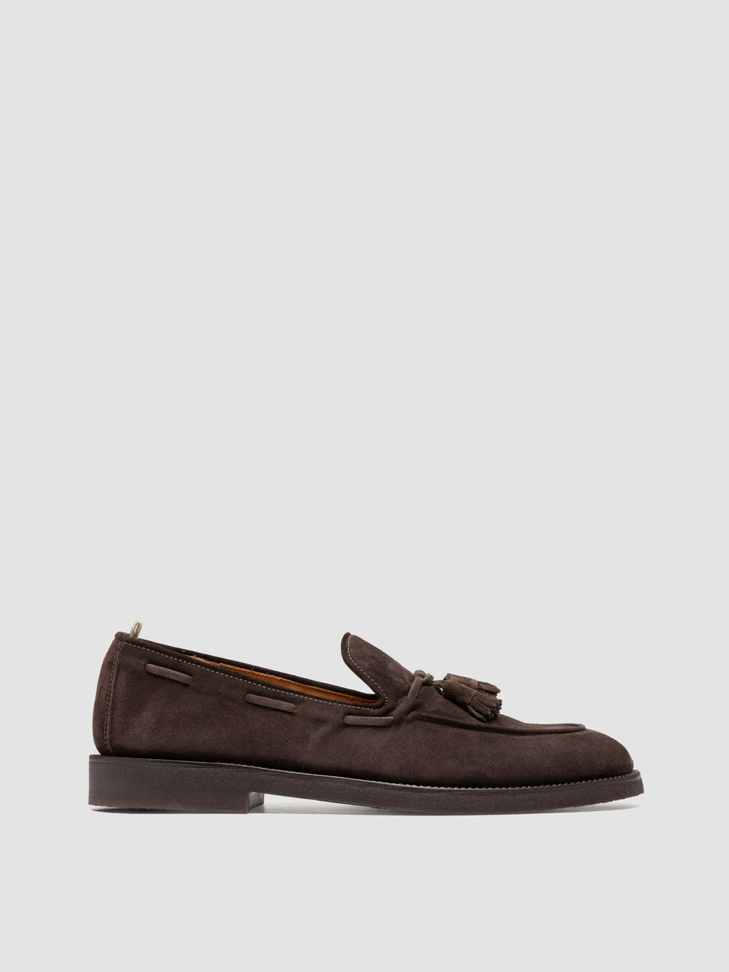 OPERA FLEXI 103 - Brown Leather Tassel Loafers - image 1,side view