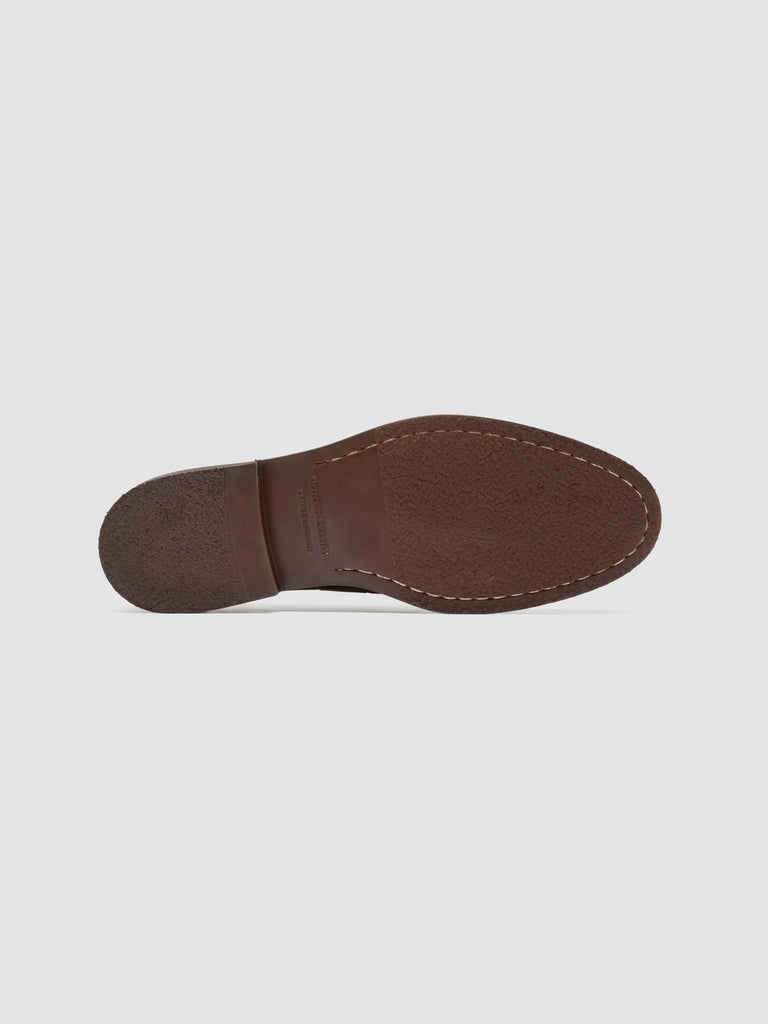 OPERA FLEXI 103 - Brown Leather Tassel Loafers