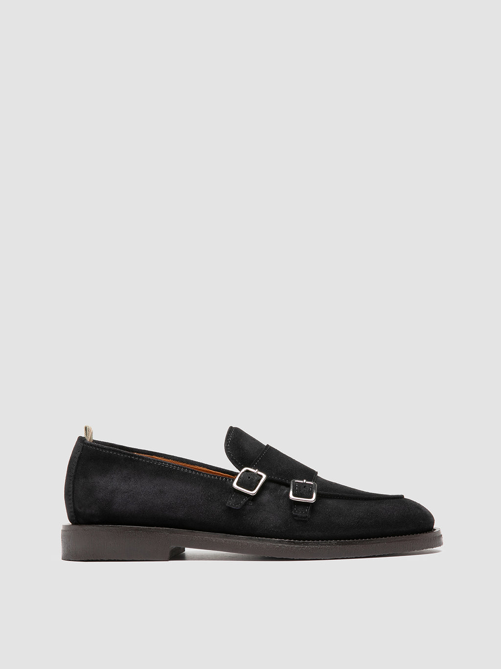 OPERA FLEXI 105 - Blue Suede Monk shoes - image 1,side view