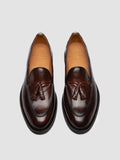 OPERA FLEXI 106 - Burgundy Leather Tassel Loafers - thumb image 2,side view