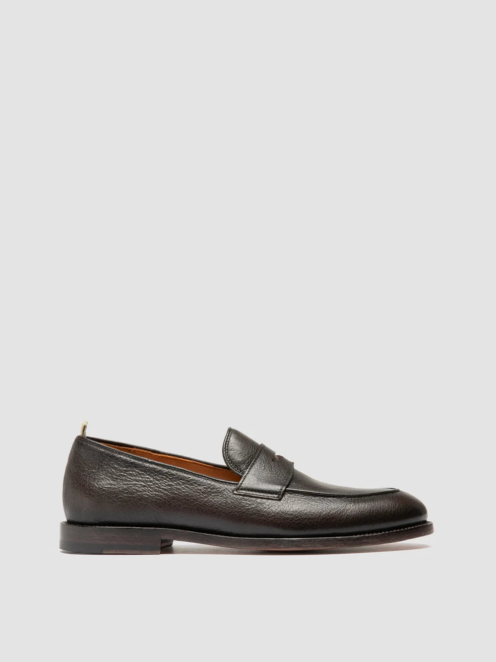 OPERA 001 - Braune Slipper aus Leder - image 1,side view