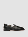 OPERA 002 - Black Leather Tassel Loafers - thumb image 1,side view
