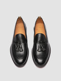OPERA 002 - Black Leather Tassel Loafers - thumb image 2,side view