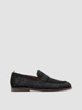 OPERA 003 - Blaue Slipper aus Wildleder - thumb image 1,side view