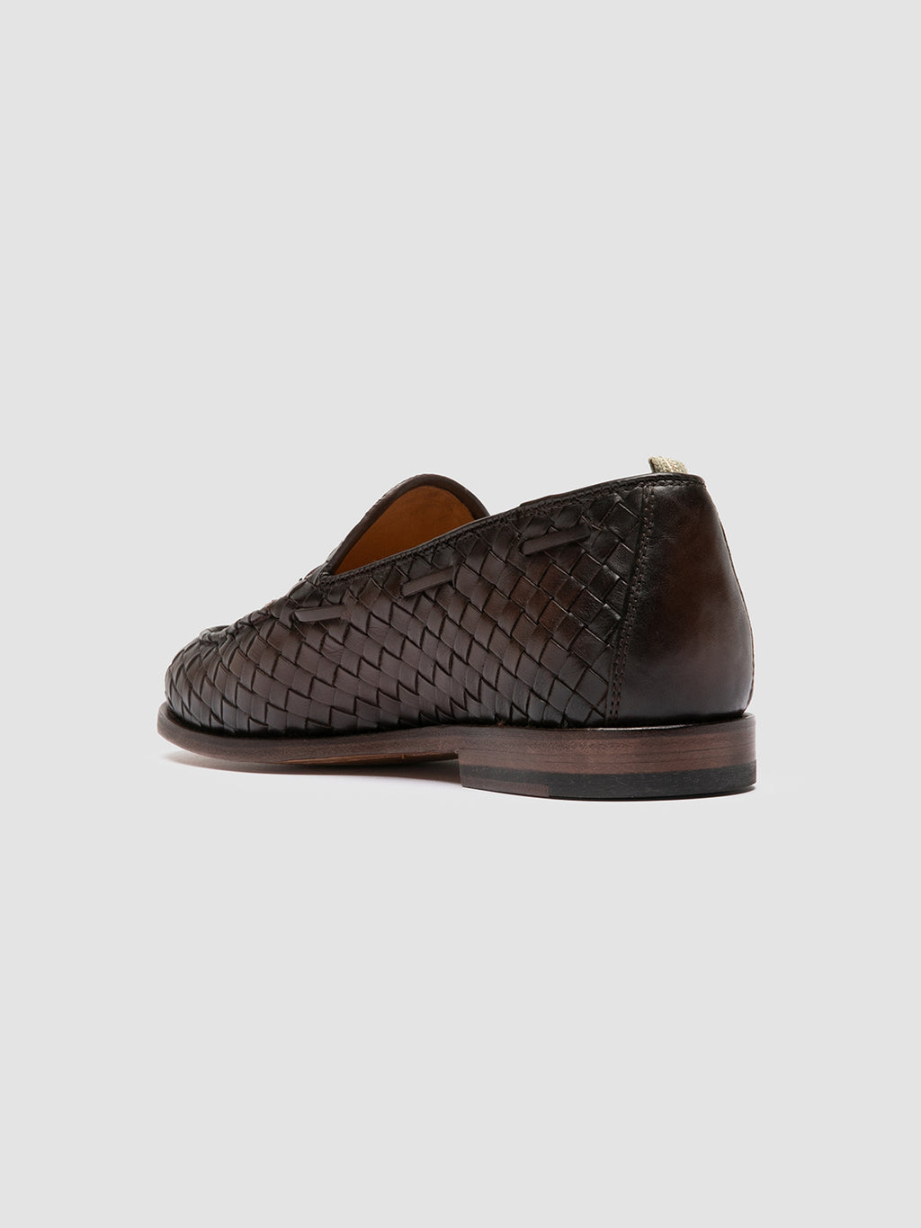 OPERA 004 - Brown Leather Tassel Loafers - image 4,side view